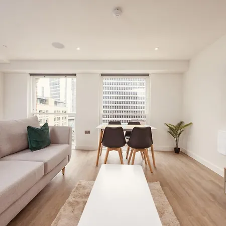 Ultra-modern Luxury 1br In Ls1 Free Secure Parking! Апартаменти Лідс