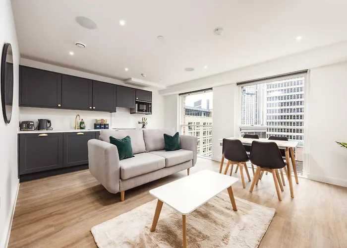 公寓 Ultra-modern Luxury 1br In Ls1 Free Secure Parking! 利兹